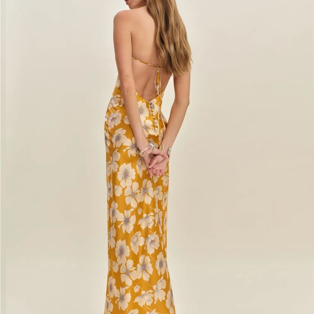 Reformation Jeany Silk Dress - Picture 4 of 5